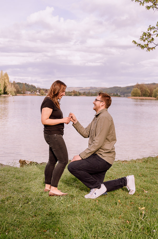 Paarshooting am Bodensee, Liebespaar, Heiratsantrag