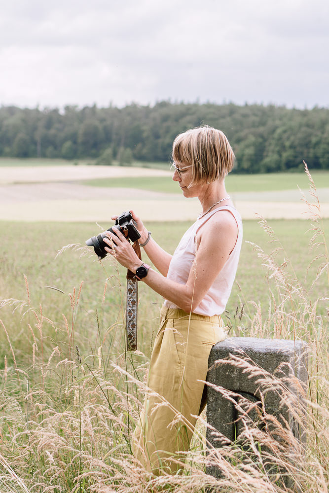 Anita Krüger, Fotografin mit Kamera