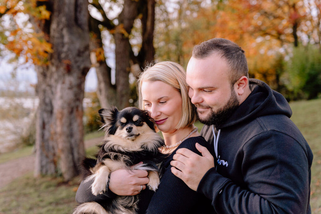 Paarshooting mit Hund am Bodensee